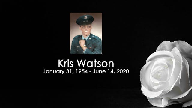 Kris Watson Funeral June 17, 2020