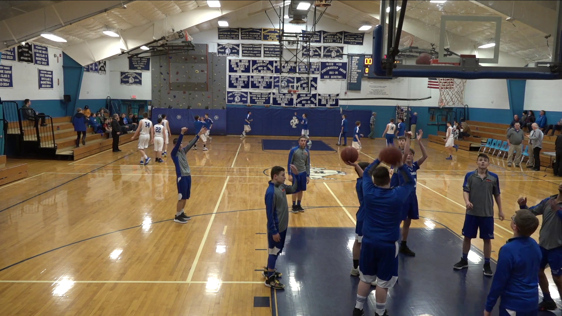 Madawaska Boys at Hodgdon 1/20/20