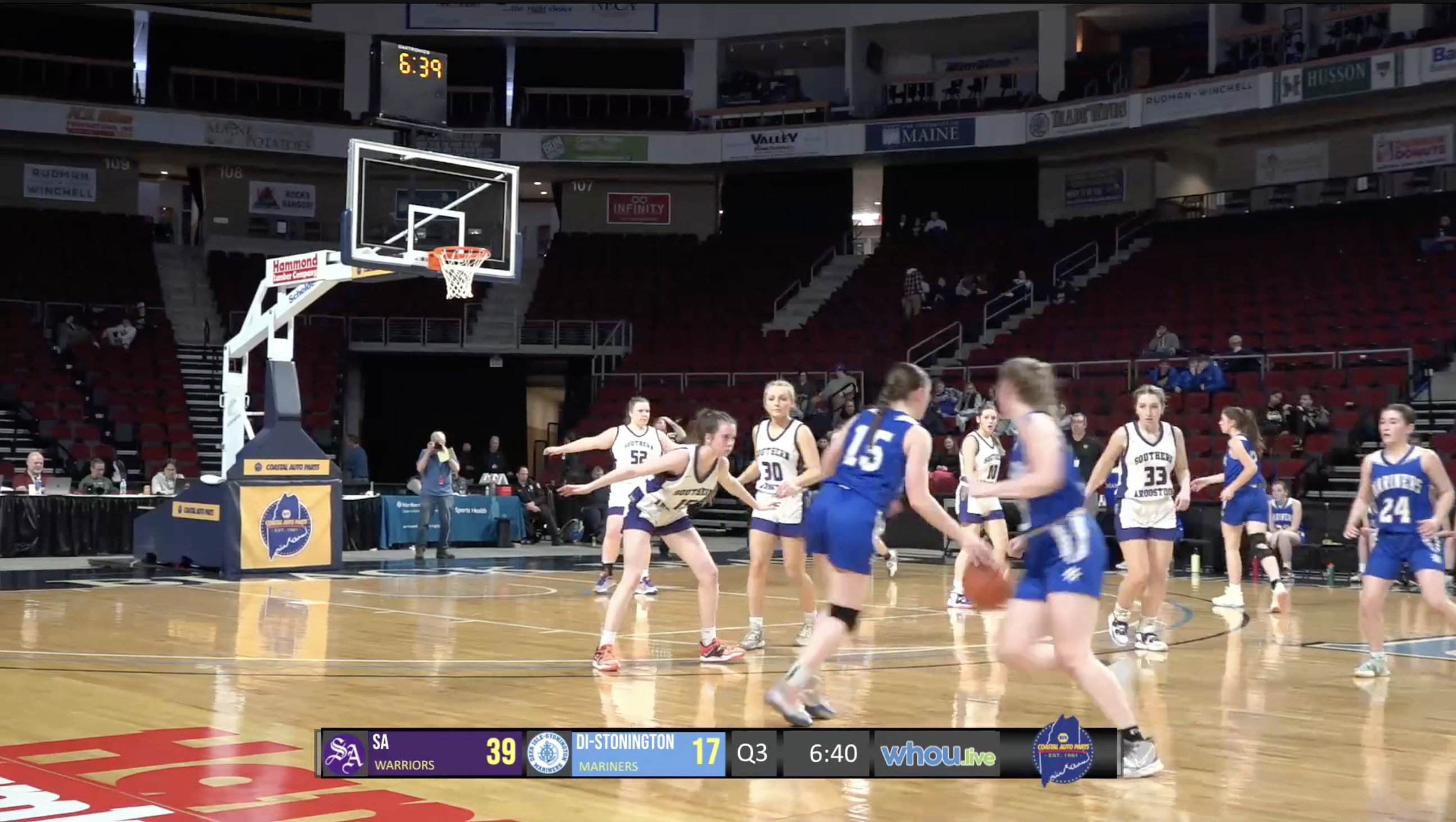 #1 Southern Aroostook vs. #4 Deer Isle-Stonington Girls Class D Semi-Final