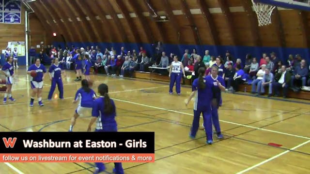 Washburn vs Easton - Girls 2-4-16