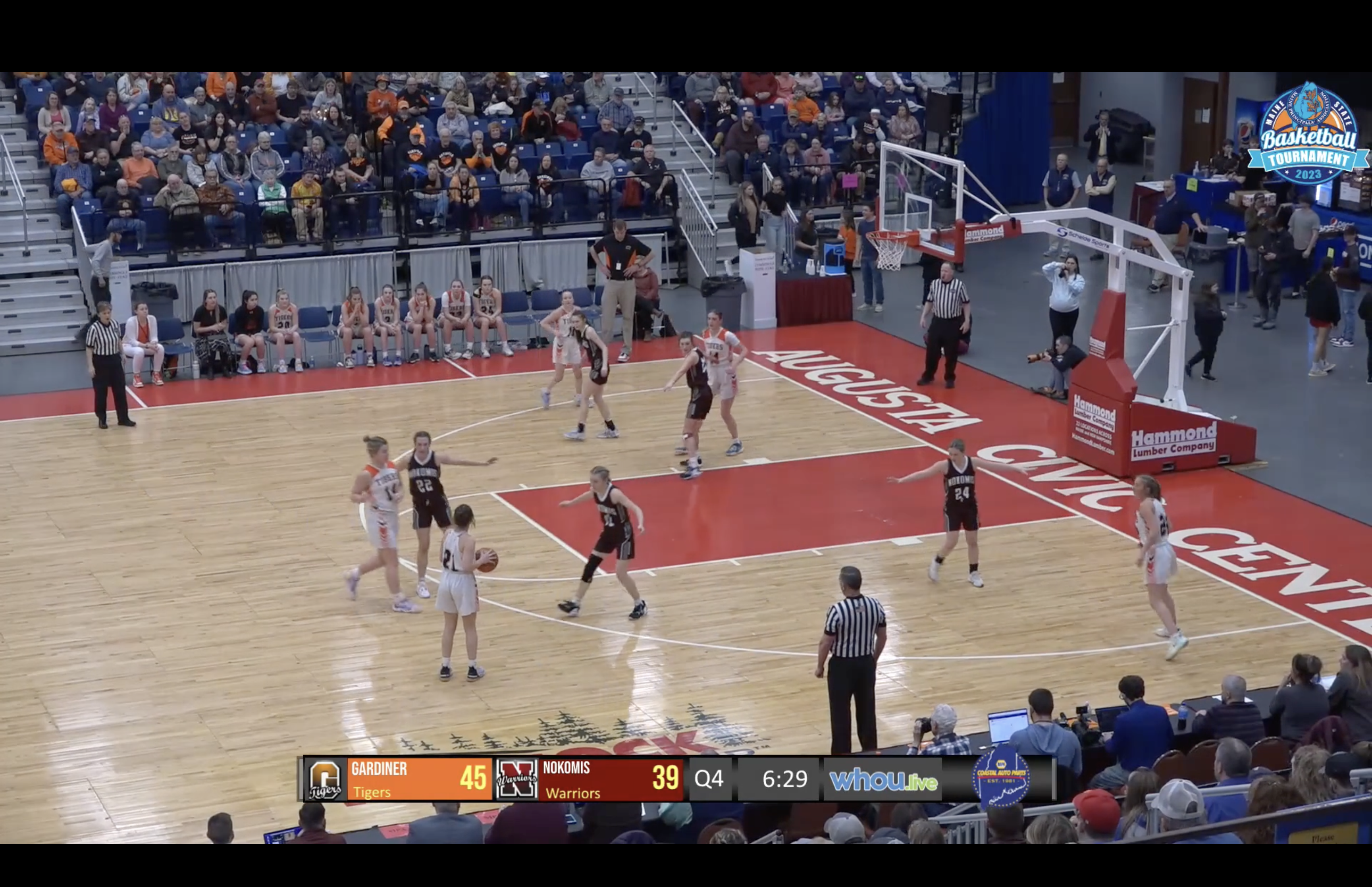 #1 Gardiner #5 Nokomis Girls Class A Semi-Final South 2-22-23