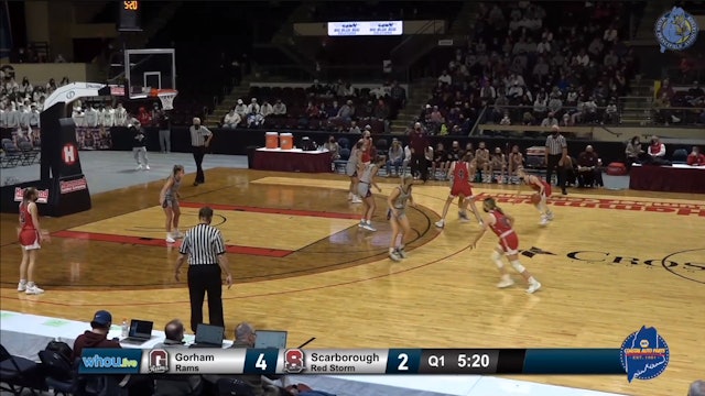 Portland Arena Scarborough vs Gorham Girls AA South Final 2-26-22