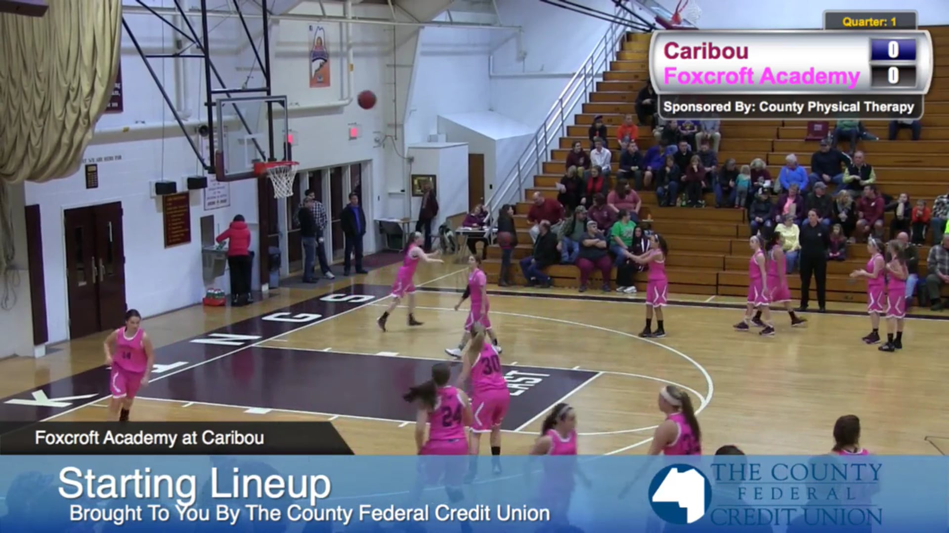 Foxroft Academy v Caribou Girls 12-13-14
