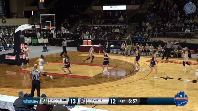 Portland Arena Cheverus vs Oxford Hills Girls AA North Final 2-26-22