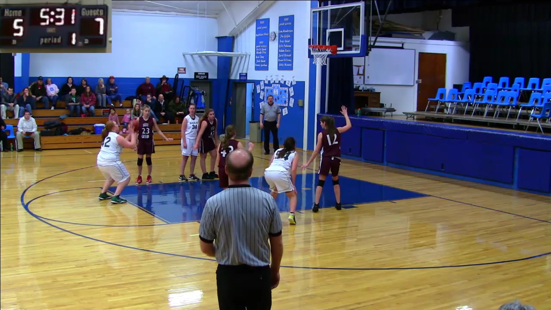 East Grand vs. GHCA Girls 12/22/2012