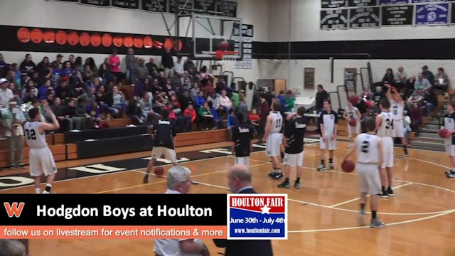 Hodgdon Boys at Houlton 1-8-18