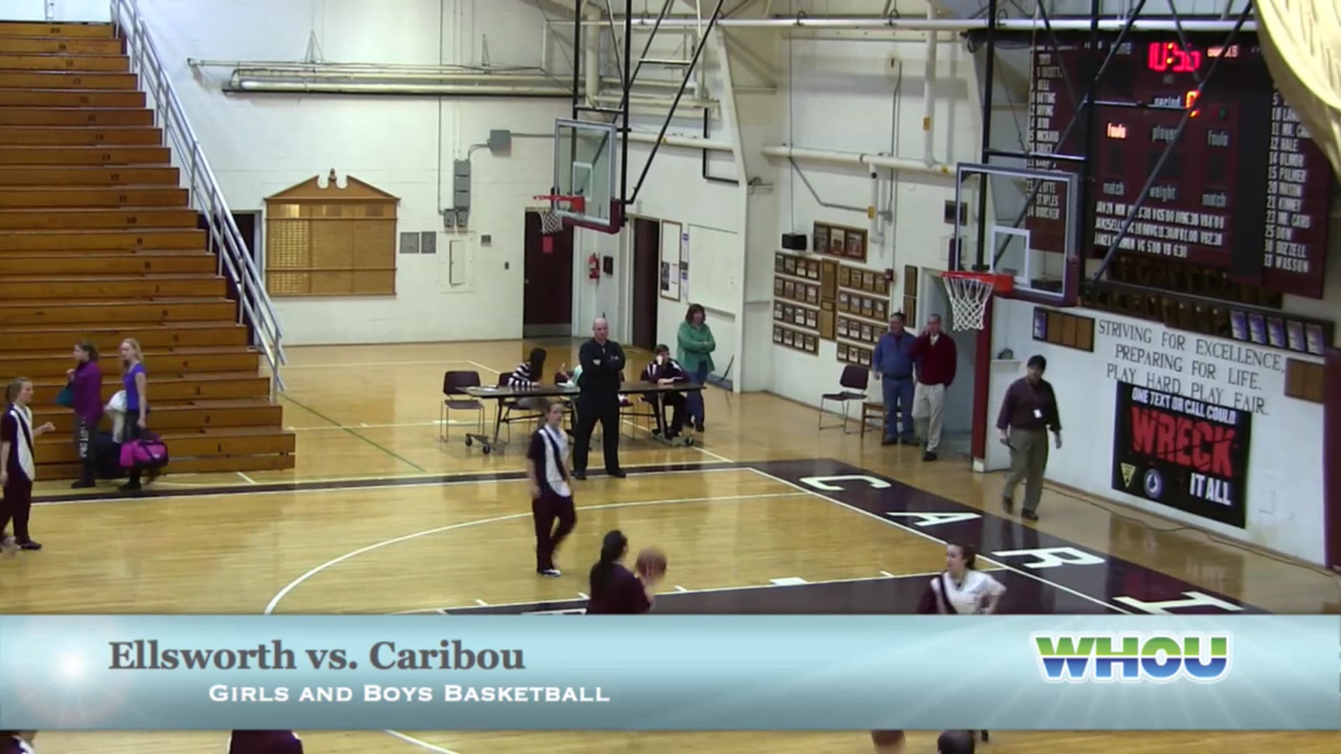 Ellsworth vs Caribou Girls 1-25-14