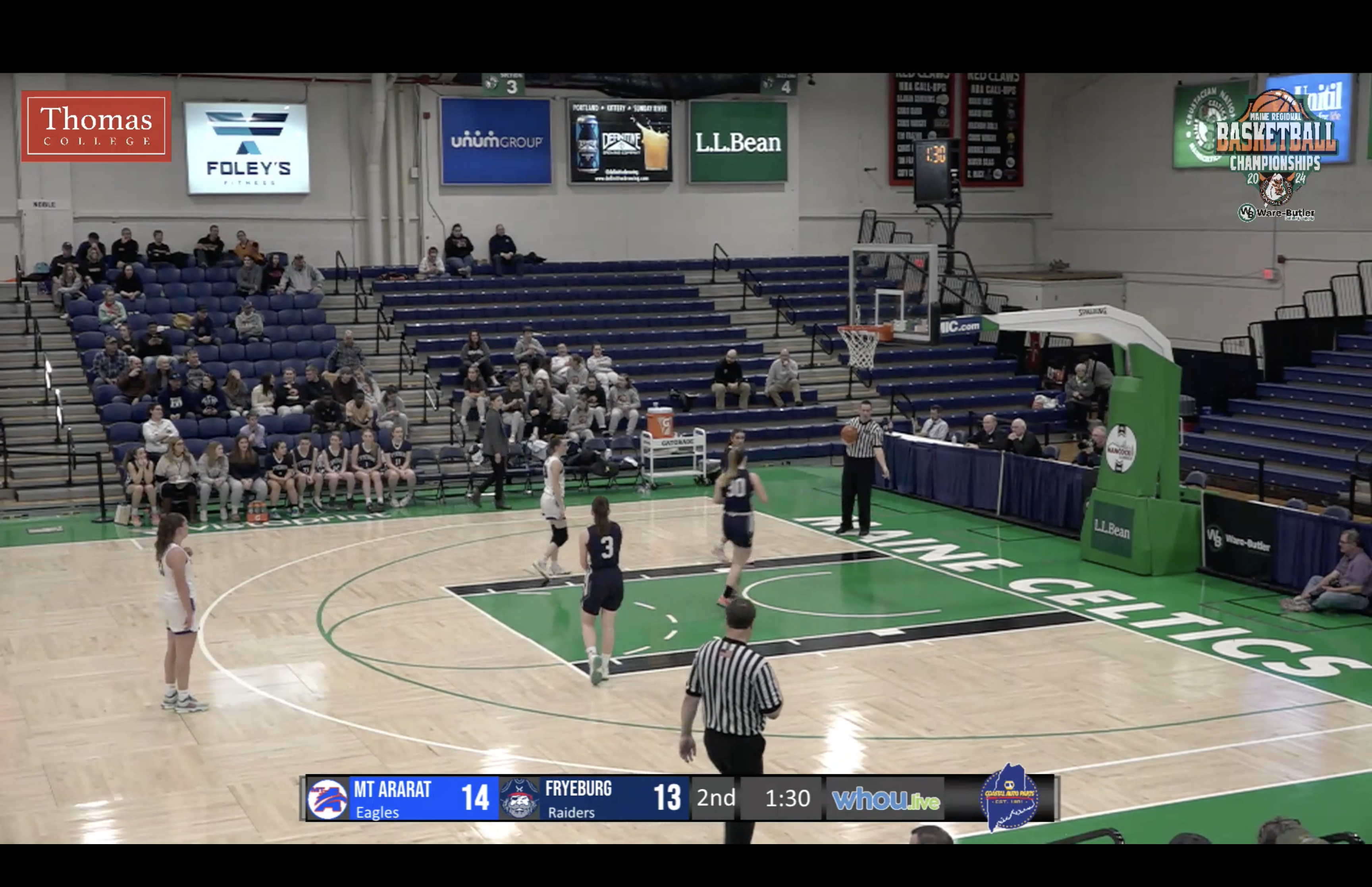 Fryeburg at Mt Ararat Girls Class A Semifinal Basketball 2-21-24
