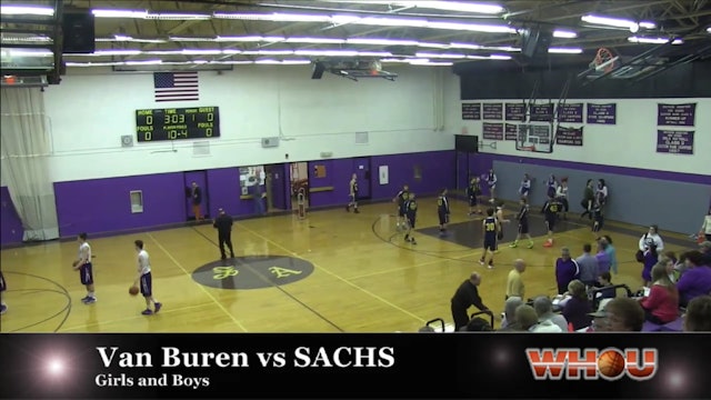 Van Buren vs SACHS Boys 1-20-14