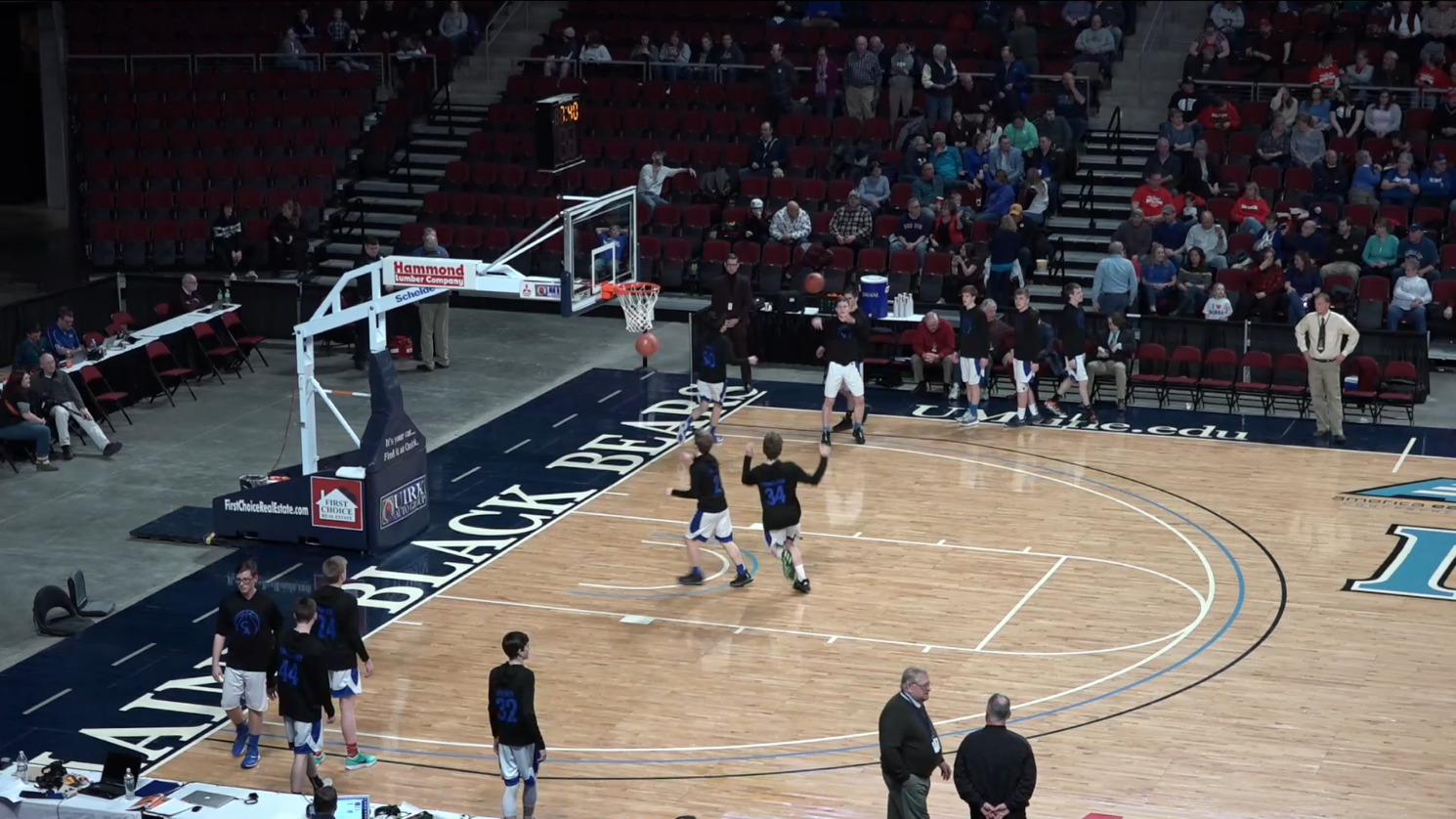 #35 Class C Boys - North Semi Final - CAHS vs. George Stevens - 2/21/20