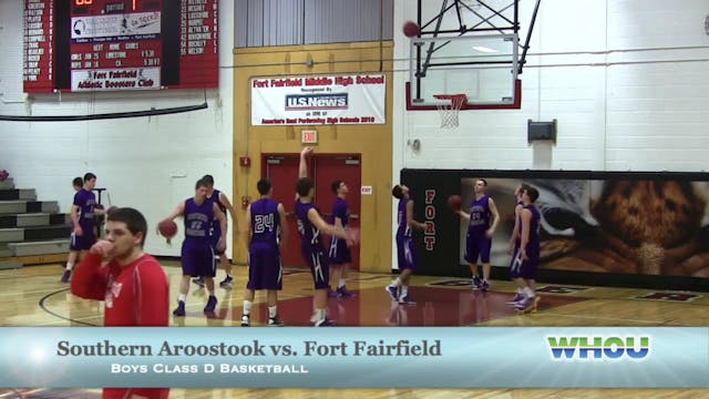 SAHS vs Fort Fairfield Boys 12/23/13