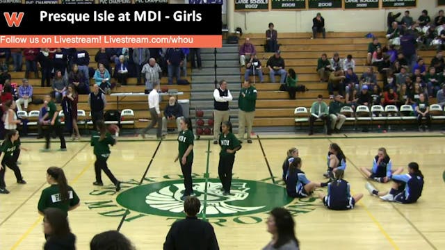 Presque Isle at MDI - Girls 1-22-16