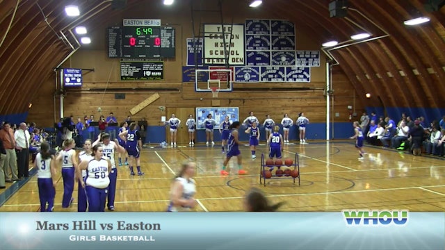 Mars Hill vs Easton Girls 1/30/14