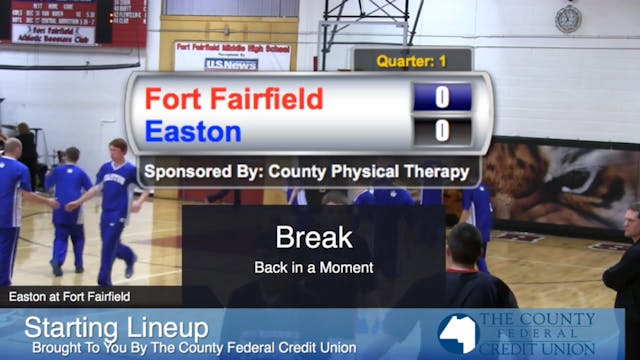 Easton v Fort Fairfield Boys 2014