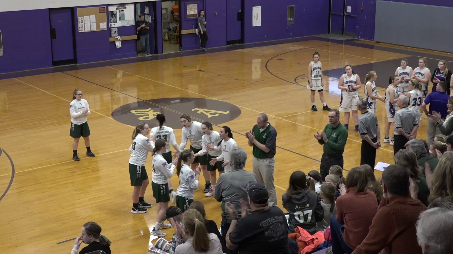 Fort Kent Girls at SACHS 1/25/20