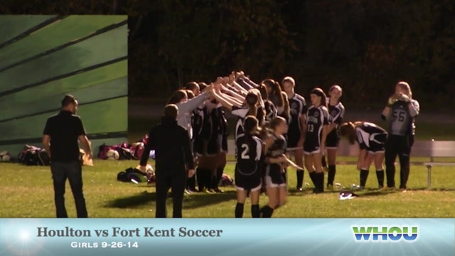 Girls Soccer Houlton v Fort Kent 9-26-2014