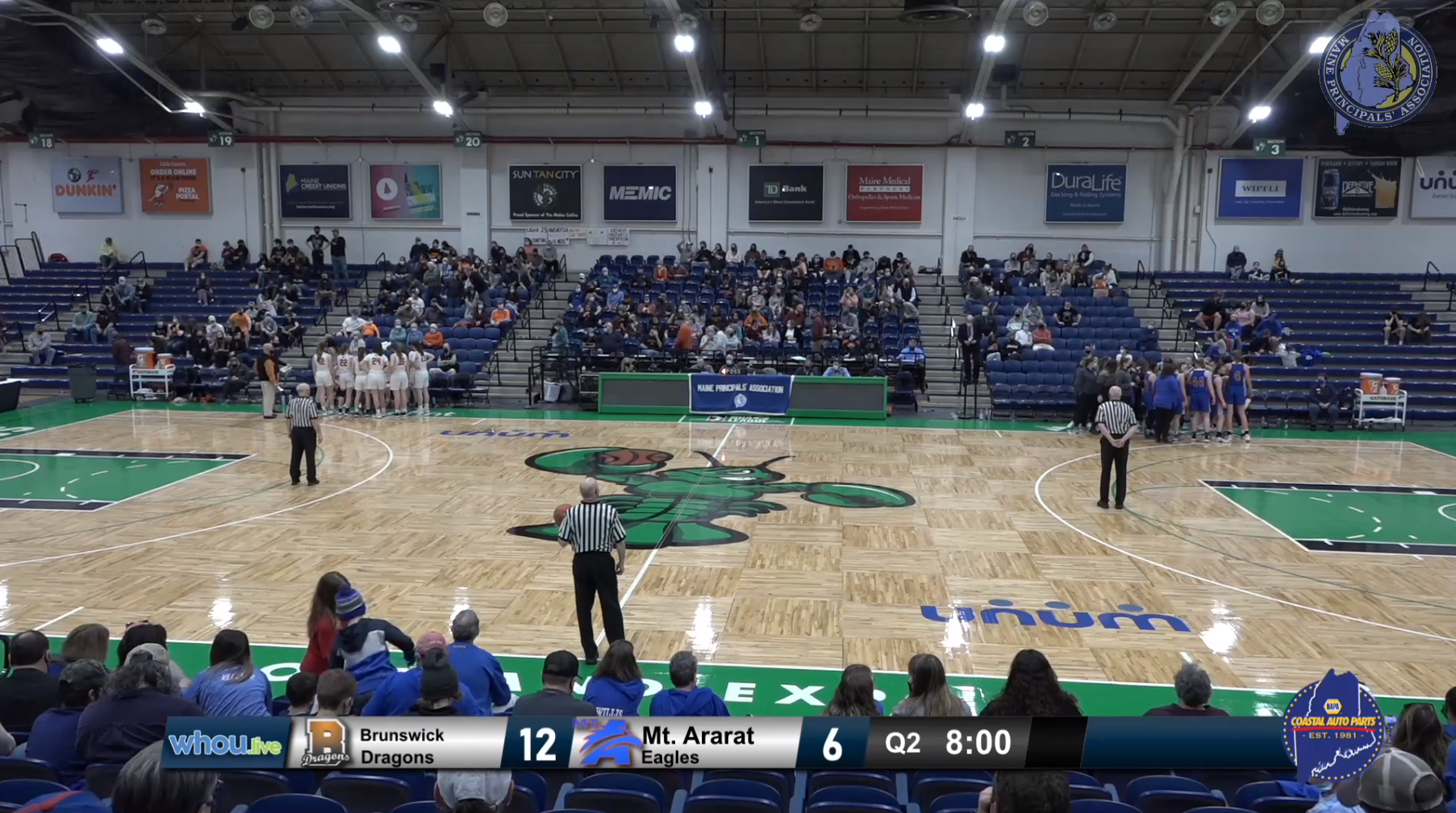 Portland Expo Mt. Ararat vs Brunswick Girls A South Semifinal 2-23-22