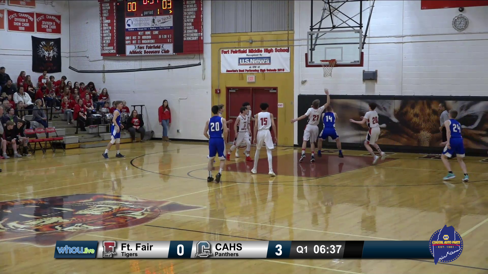 Central Aroostook Boys at Fort Fairfield 12/16/19