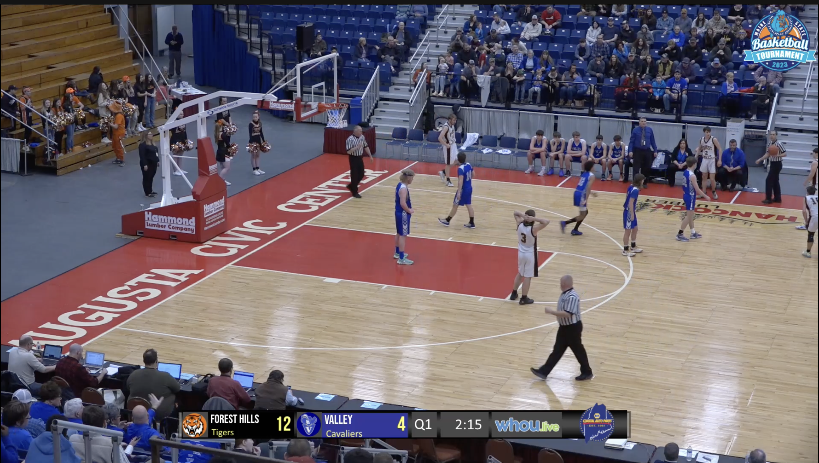 #2 Valley vs #1 Forest Hills Boys Class D Final South 2-25-23