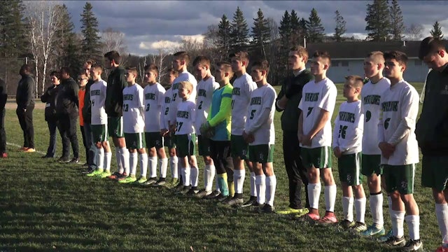 2017 Class C North Boys Soccer Semifinal #5 Houlton @ #1 Fort Kent