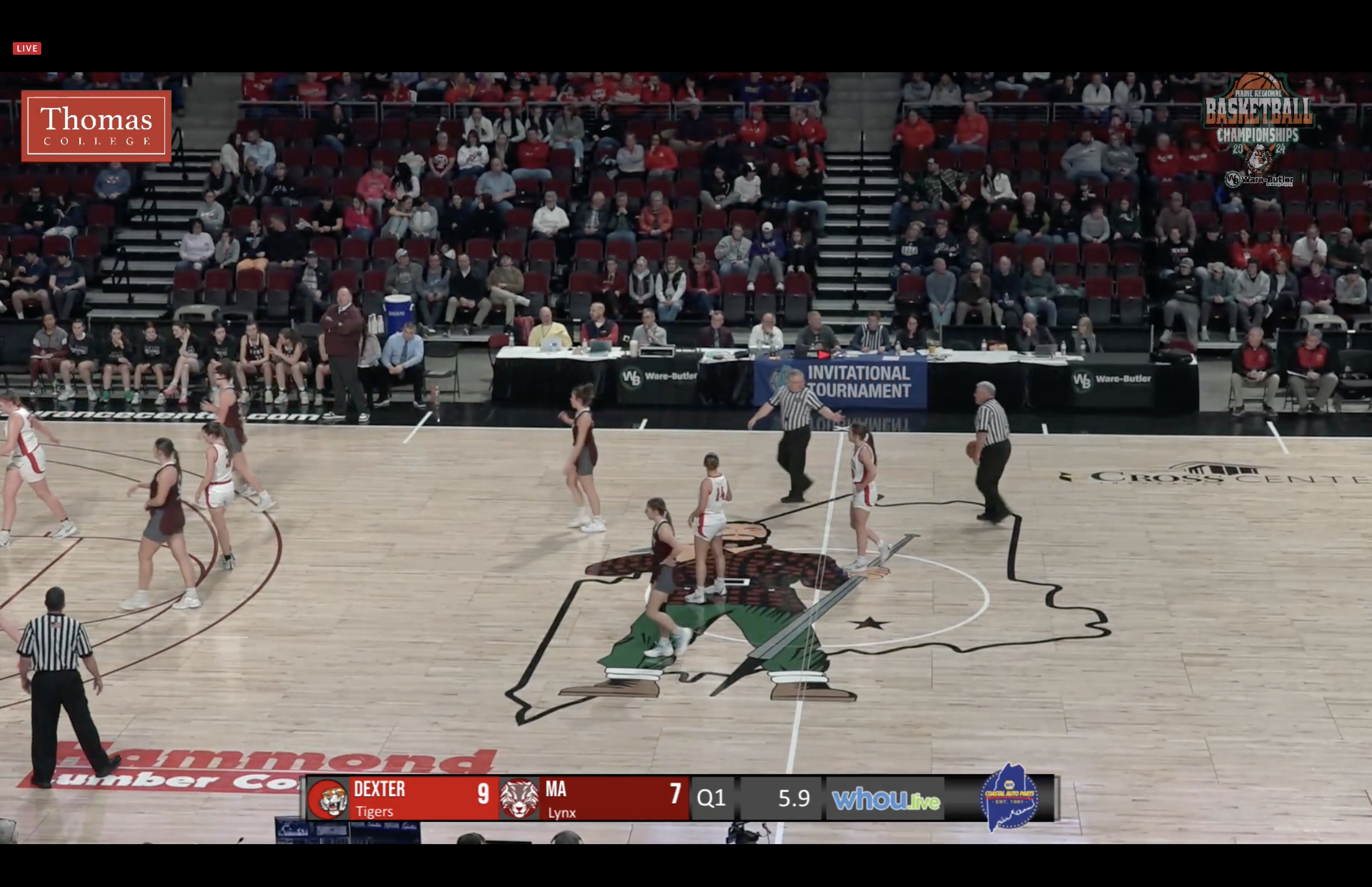 Mattanawcook at Dexter Girls Class C Semifinal Basketball 2-22-24