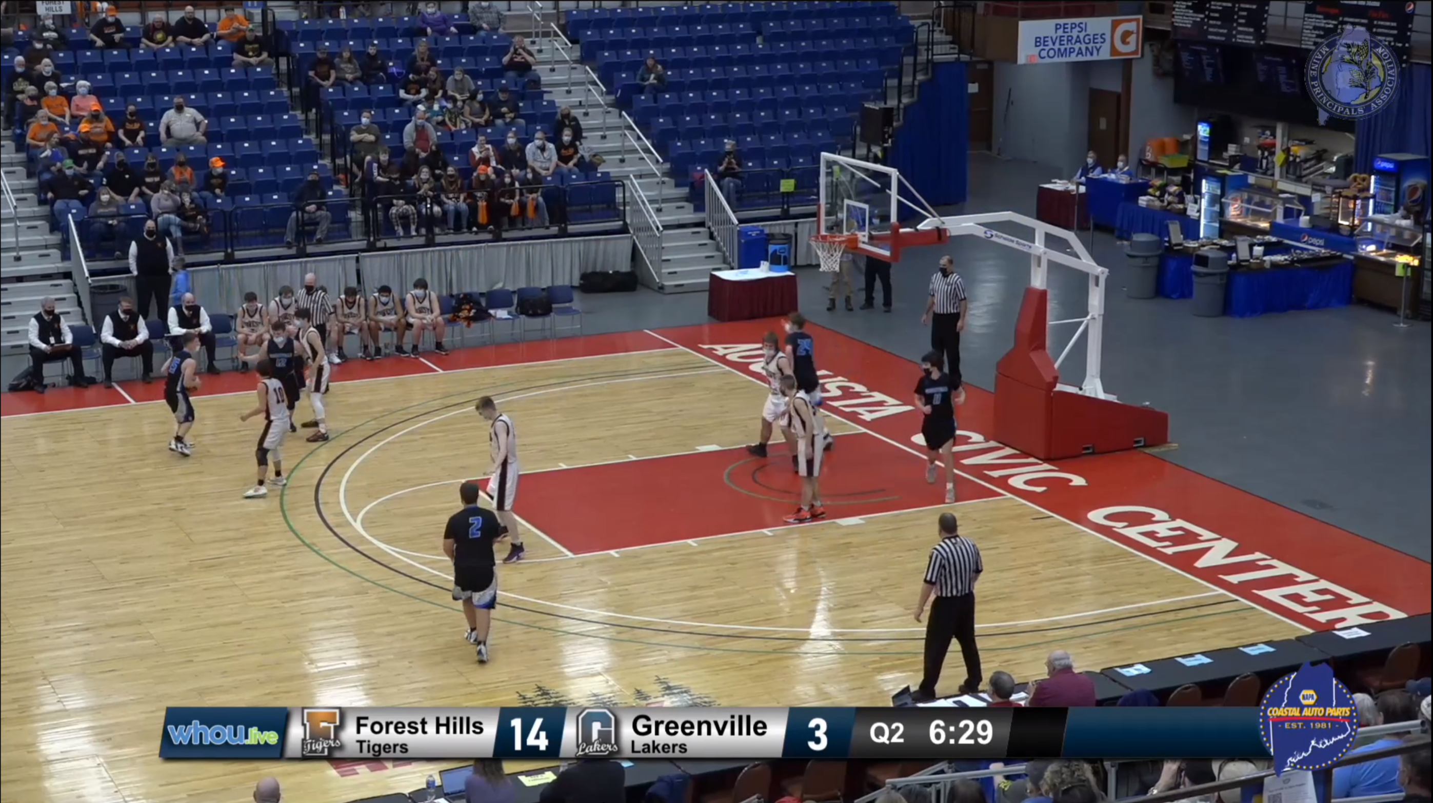 Augusta Greenville vs Forest Hills Boys D South Semifinal  2-23-22