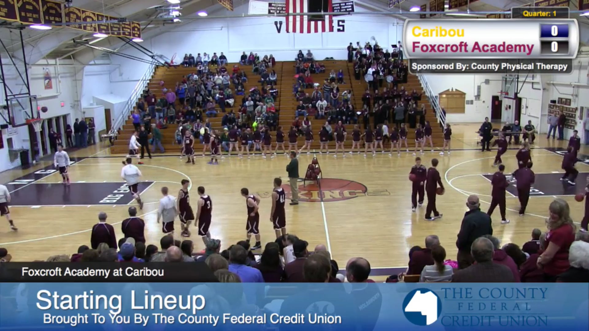 Foxcroft Academy v Caribou Boys 12/13/14