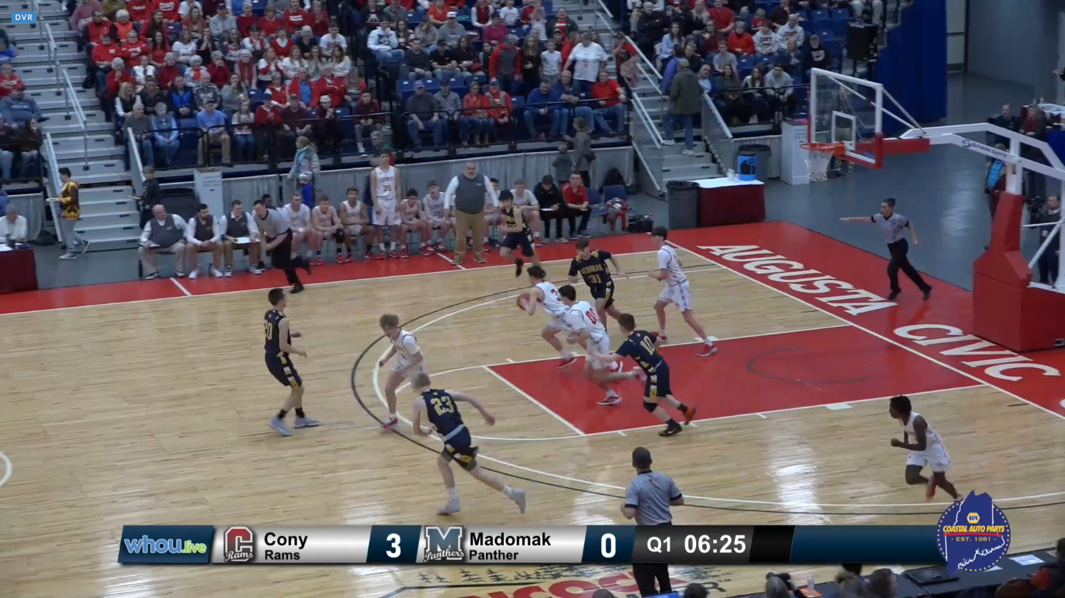 #29 Class A Boys - South Semi-Finals Medomak Valley v Cony - 2/19/20