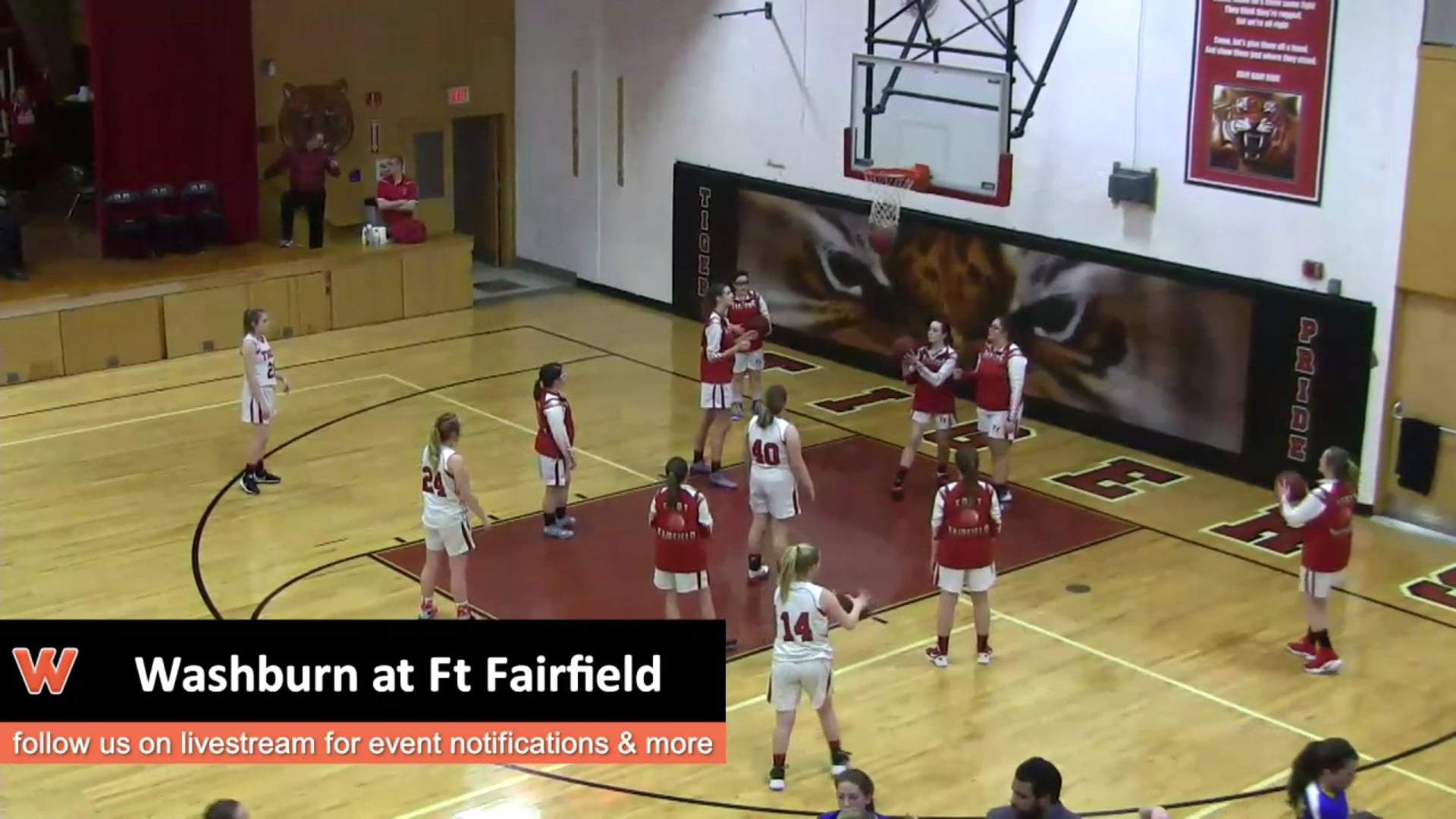 Washburn Girls at Ft Fairfield 1-16-17