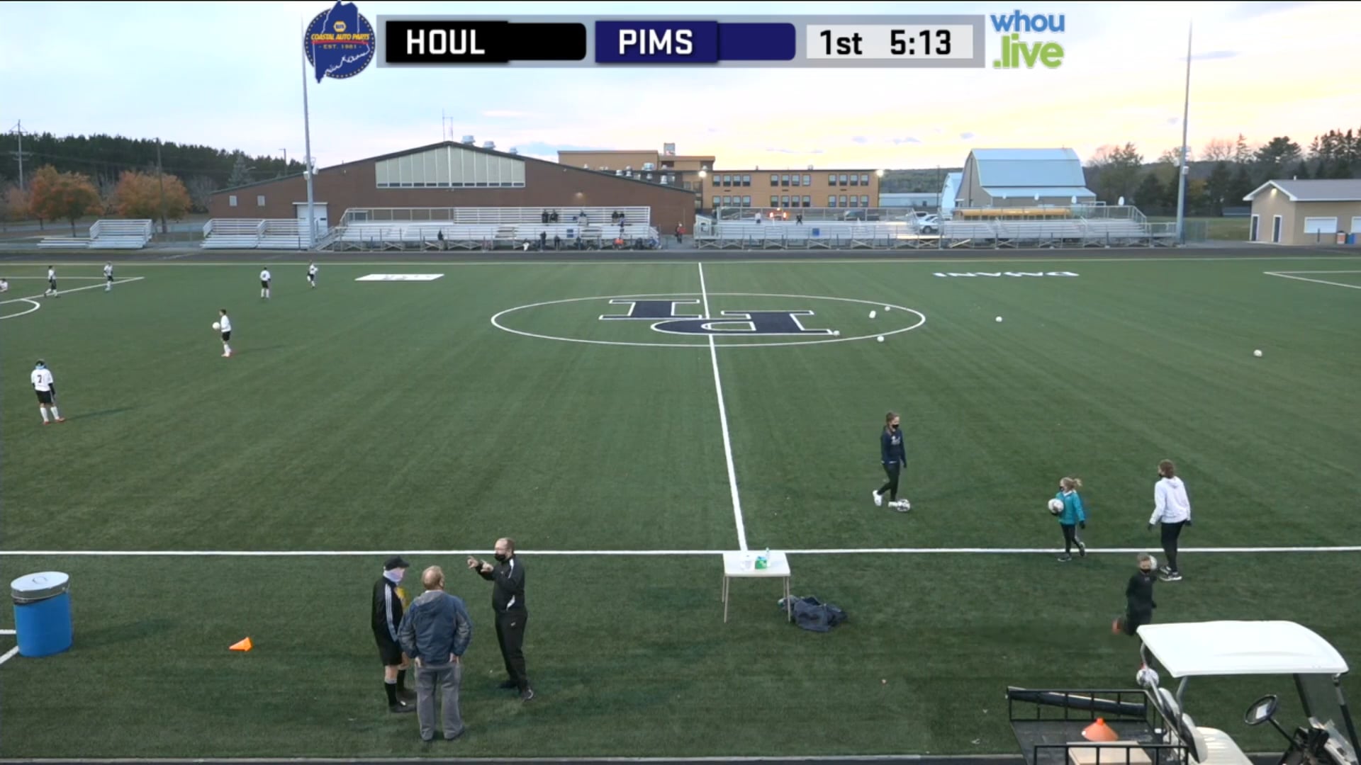 Houlton at PIMS White Boys Soccer MS 10/6/20