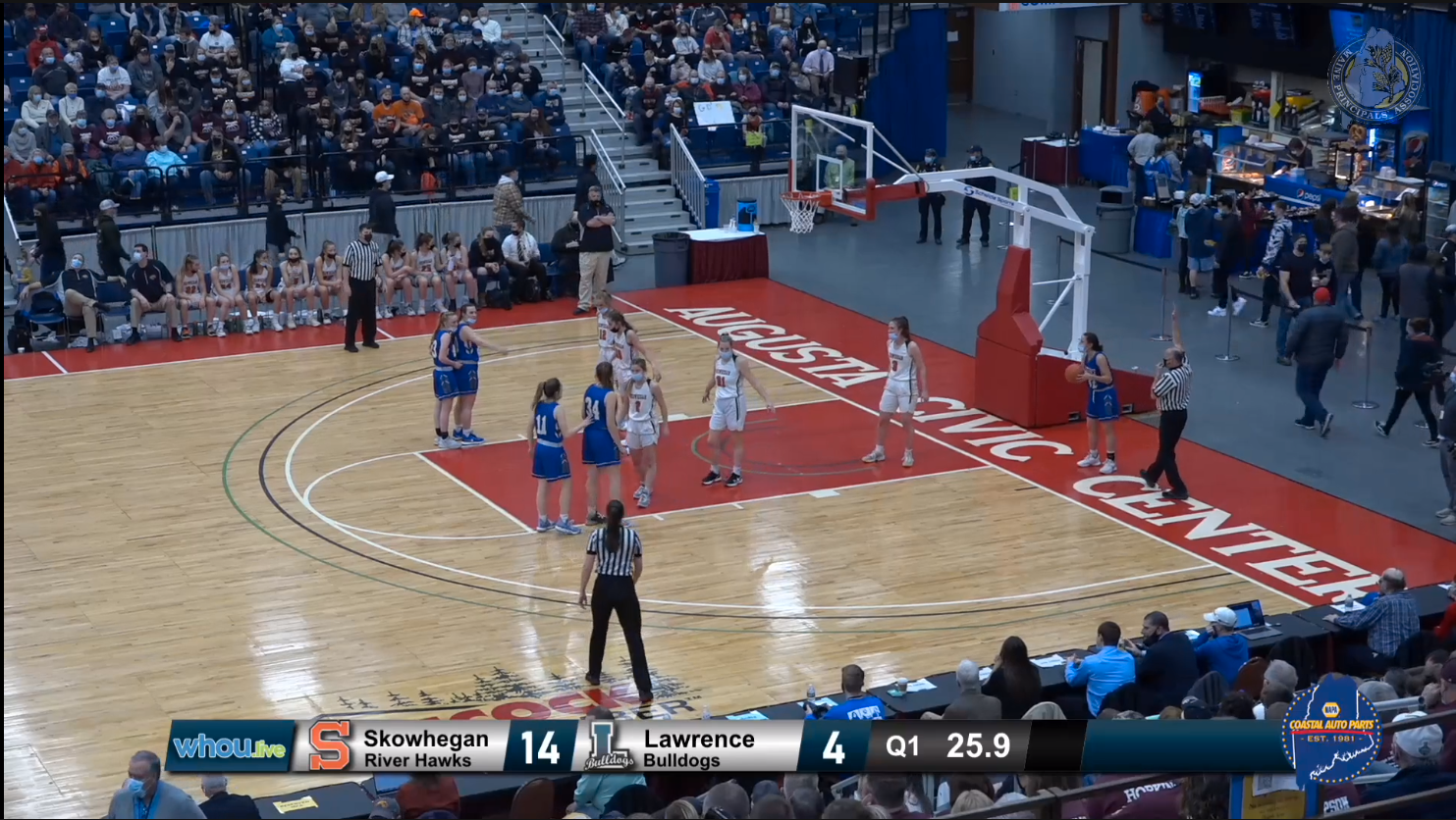 Augusta Lawrence vs Skowhegan Girls A North Final 2-26-22