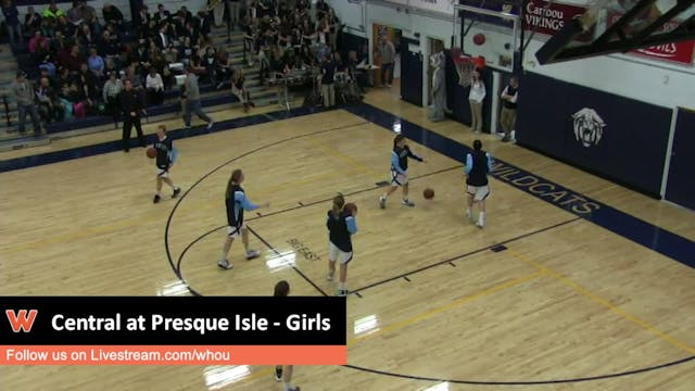 Presque Isle vs Central - Girls 1-2-16