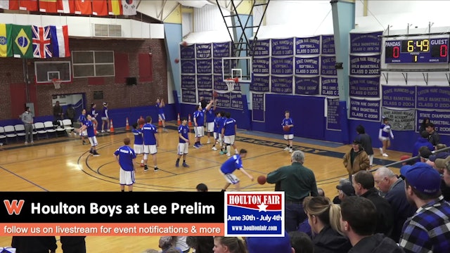 Houlton Boys at Lee Prelim 2-14-18