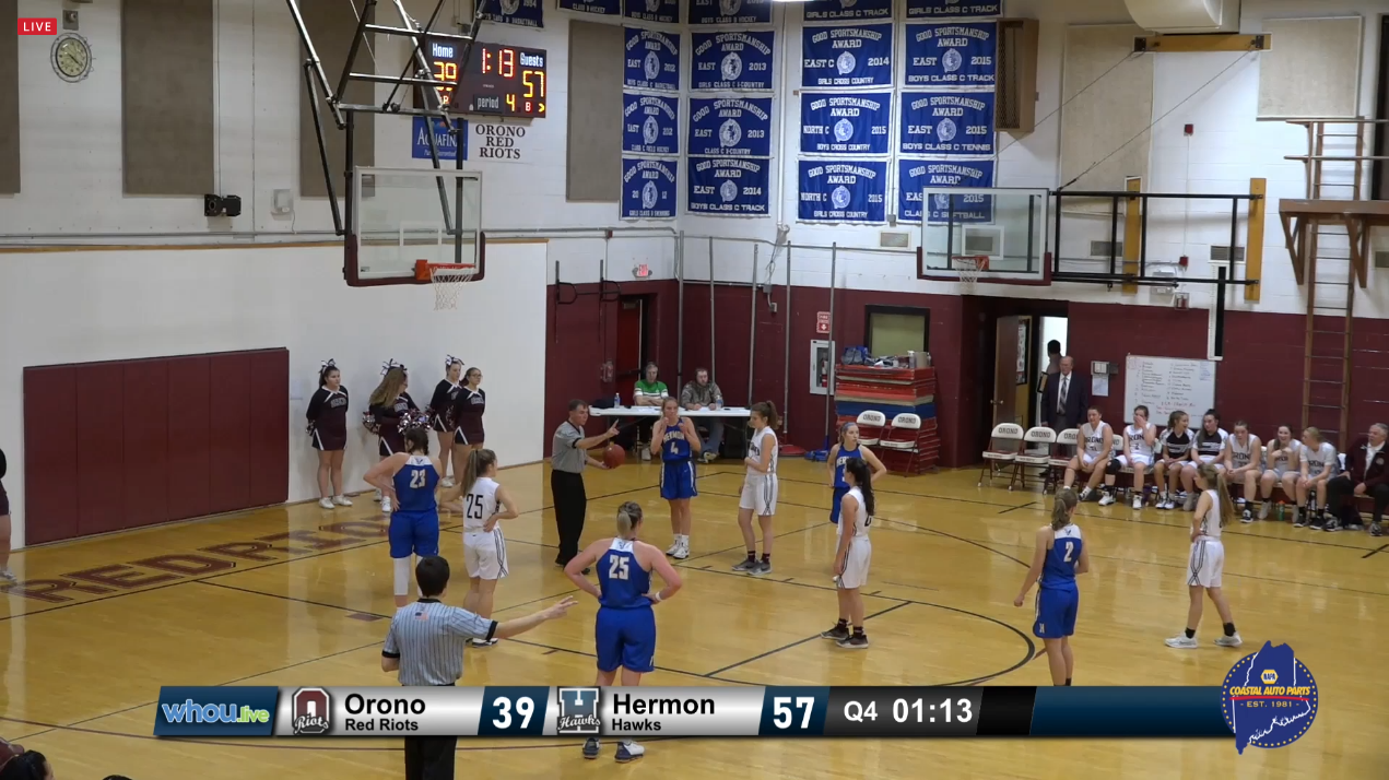 Hermon Girls at Orono - 12/10/2019
