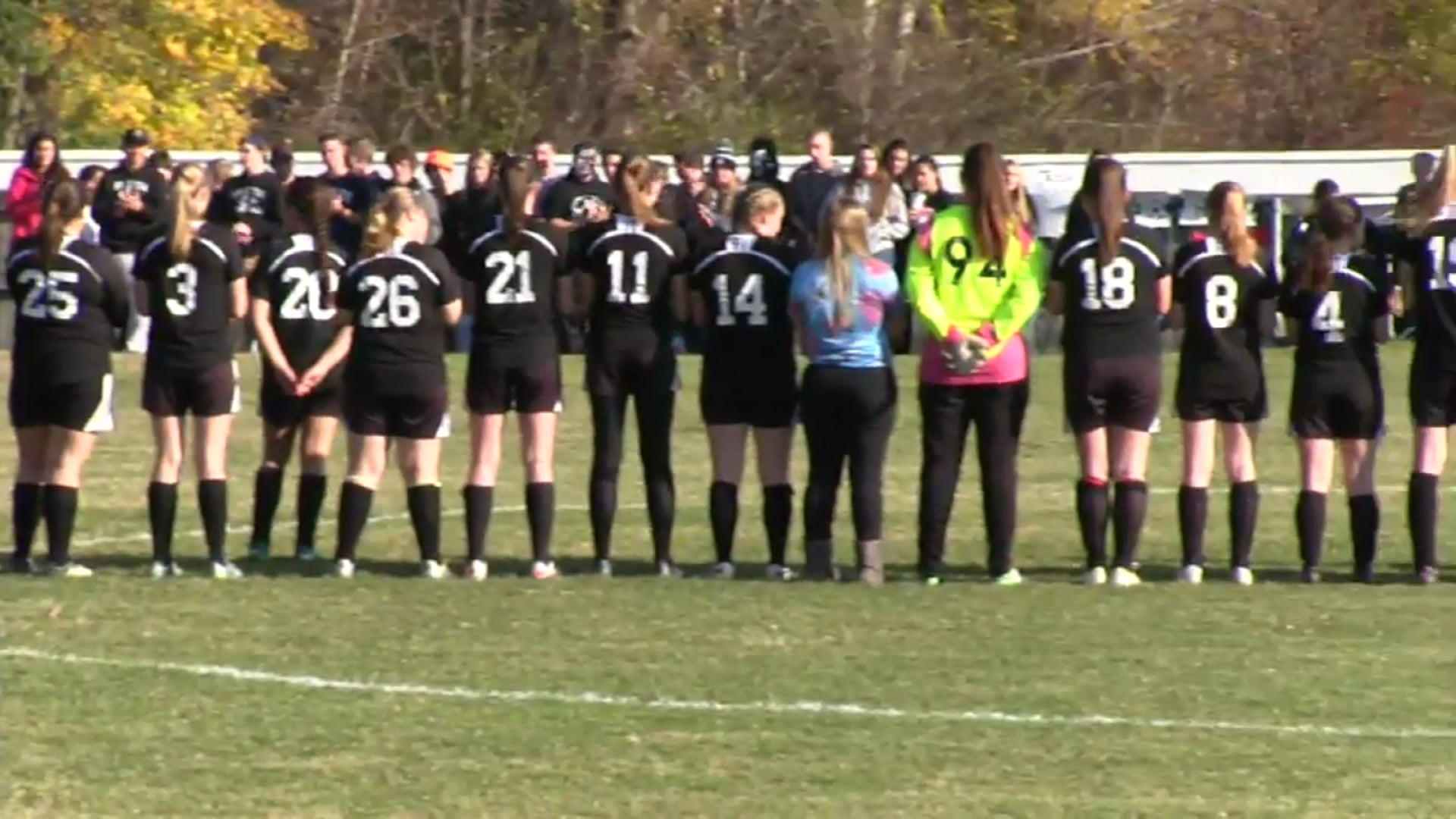 Northern Maine Girls Class C Soccer Championship Houlton at Orono