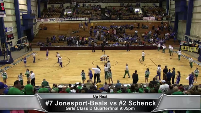 Jonesport-Beals vs Schenck Girls Quarter-finals