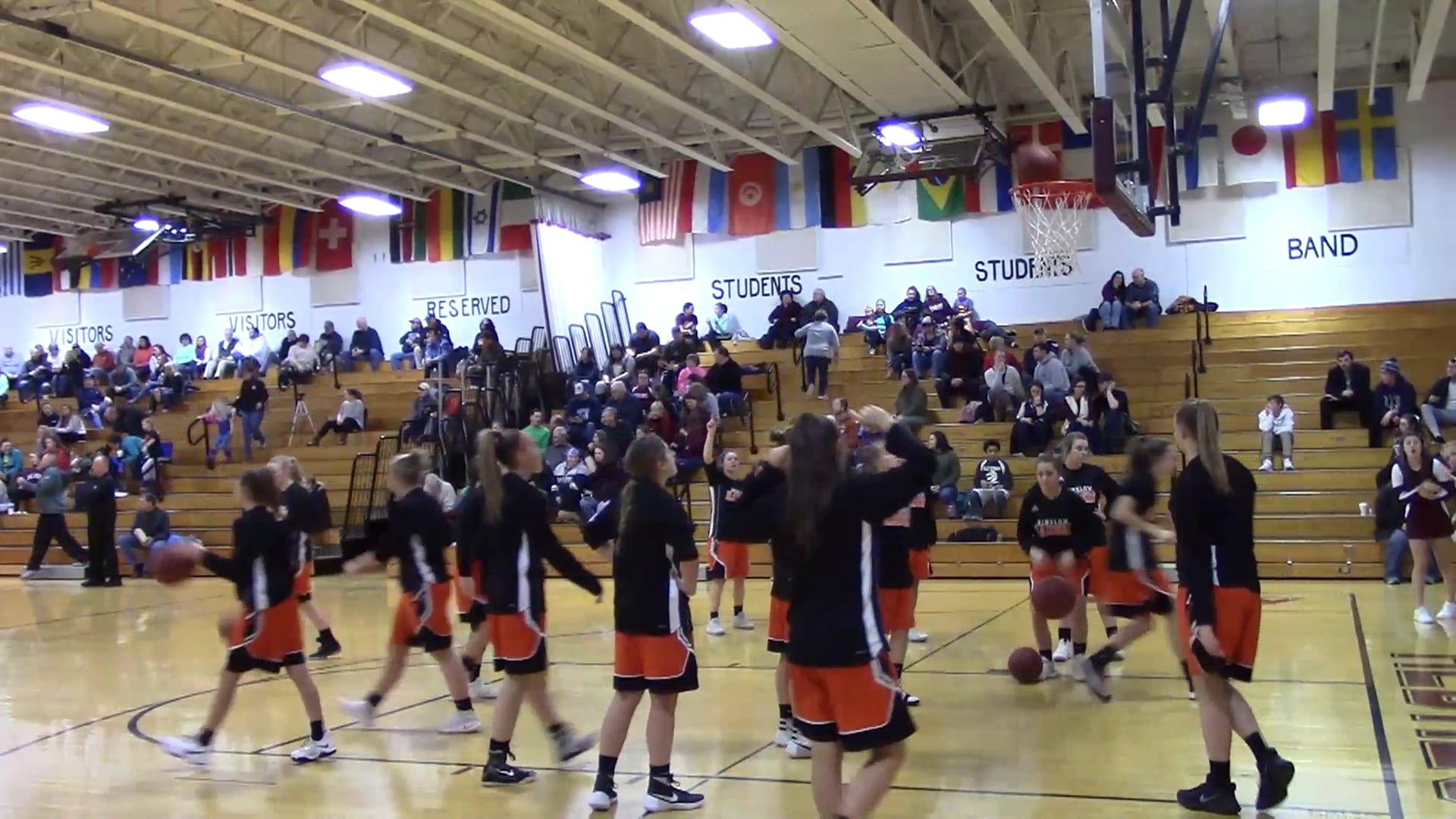 Winslow Girls at Orono 1-6-18