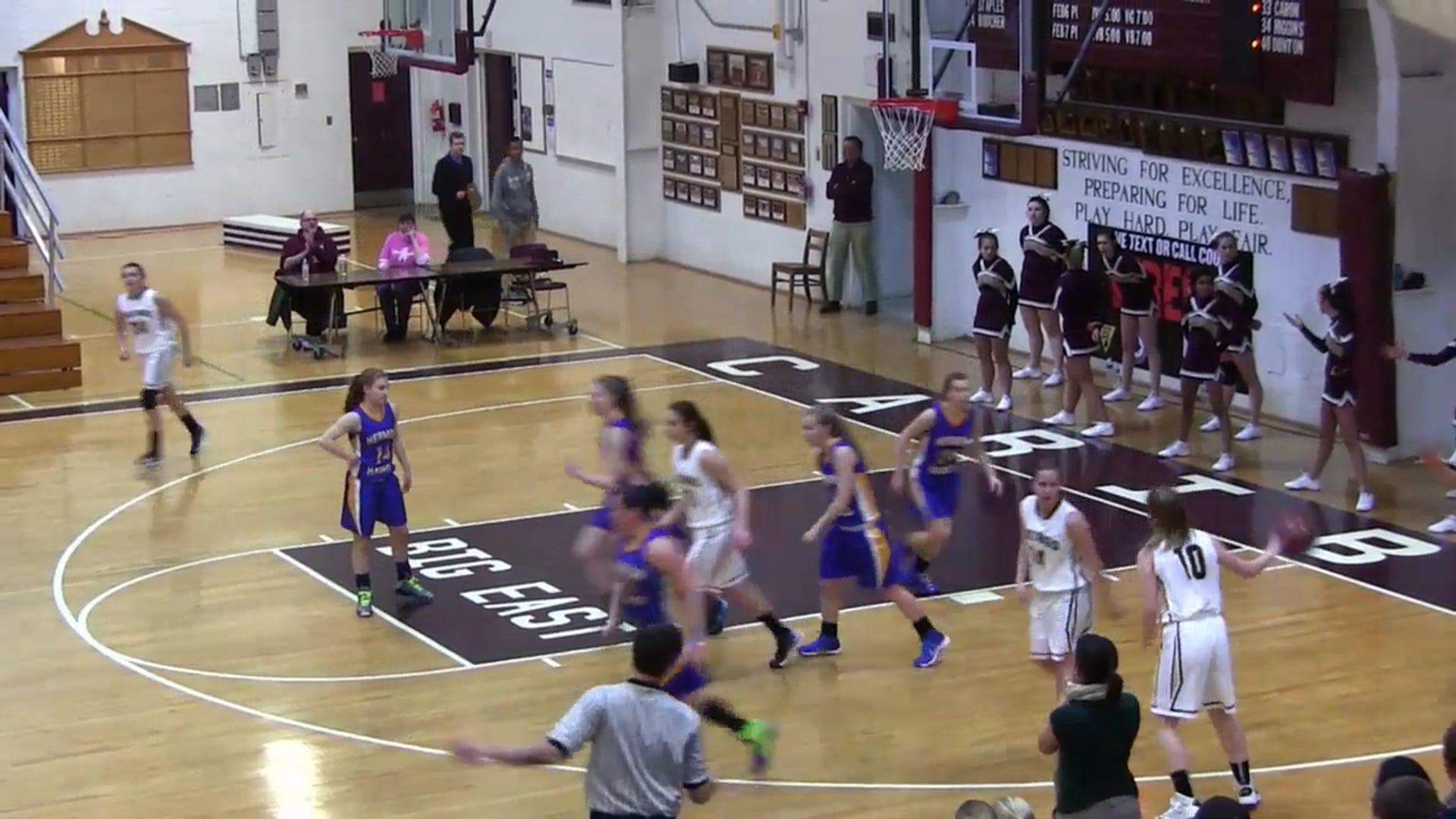 Hermon vs Caribou Girls 1-28-14