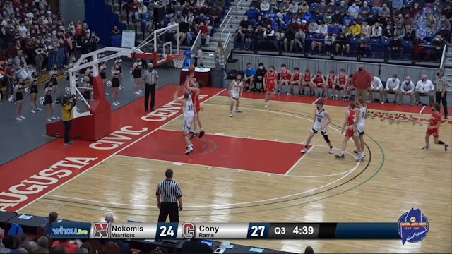 Augusta Cony vs Nokomis Boys A North Semifinal 2-23-22