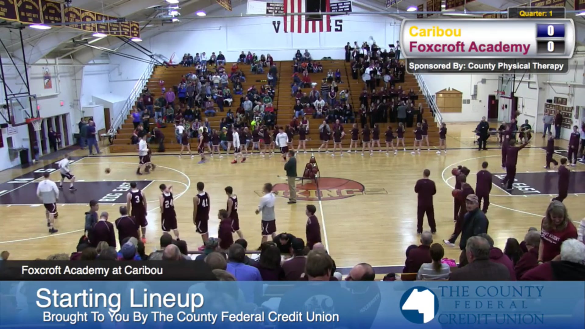 Foxcroft Academy v Caribou Boys 12-13-14