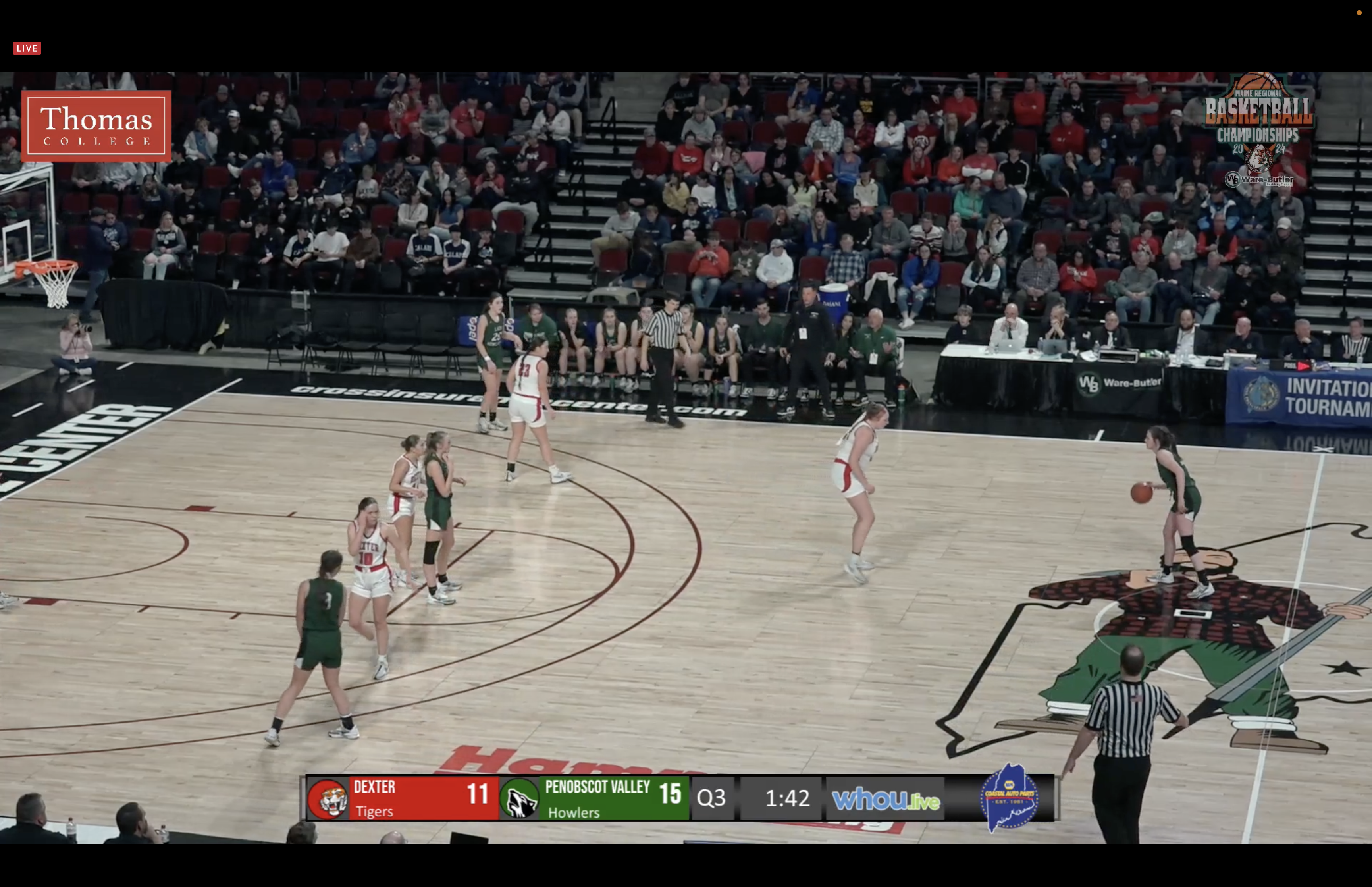 Penobscot Valley at Dexter Girls Class C Basketball - North Final 2-24-24