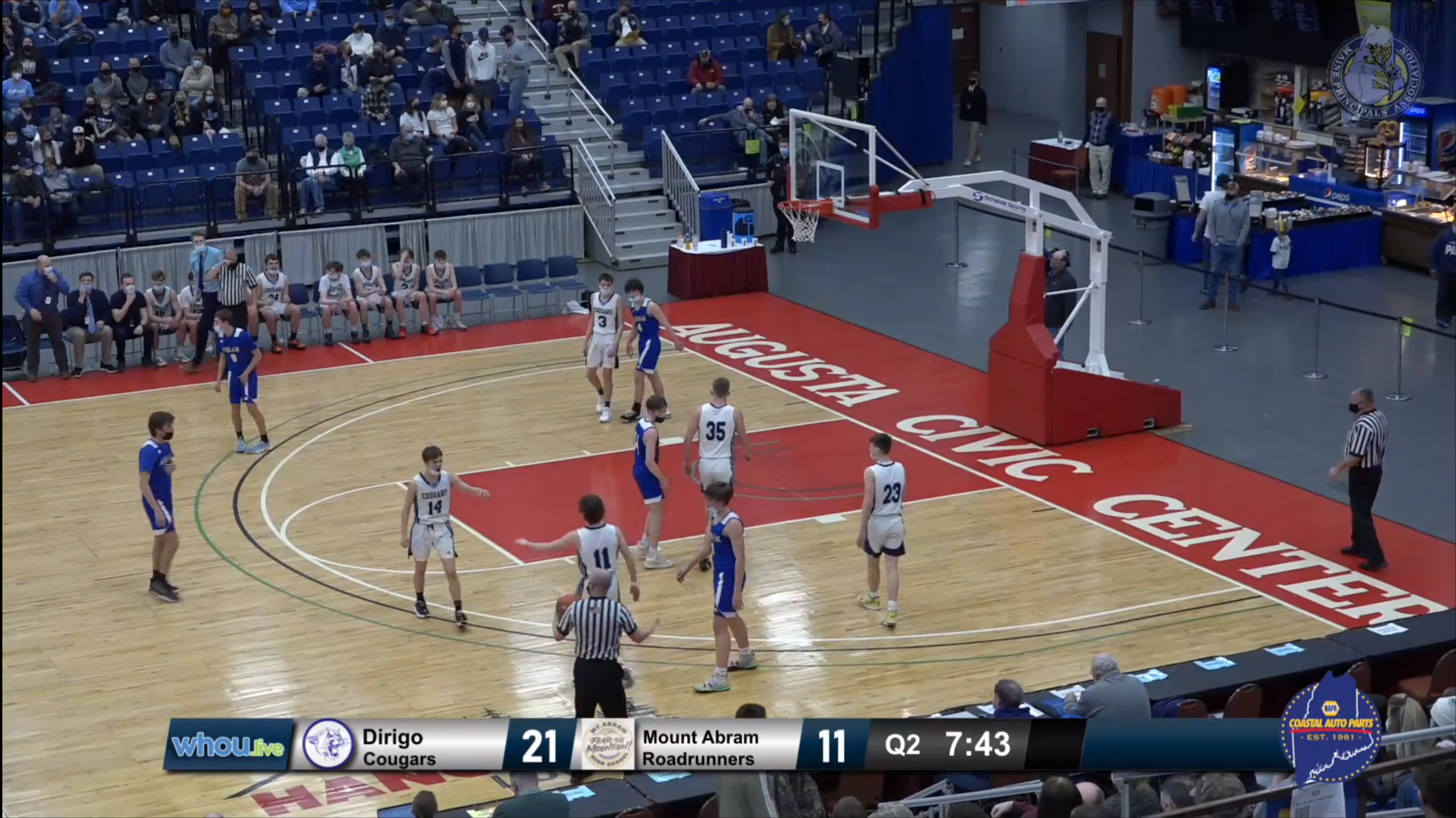 Augusta Mount Abram vs Dirigo Boys C South Semifinal 2-24-22