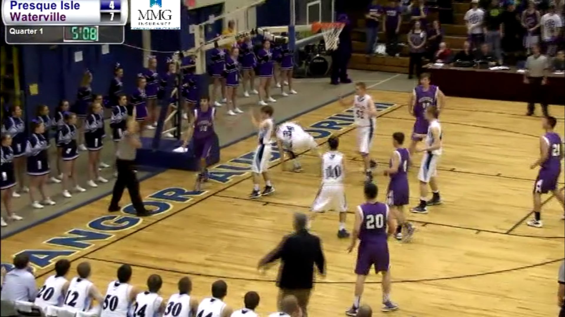 Presque Isle vs Waterville Boys Quarter-finals