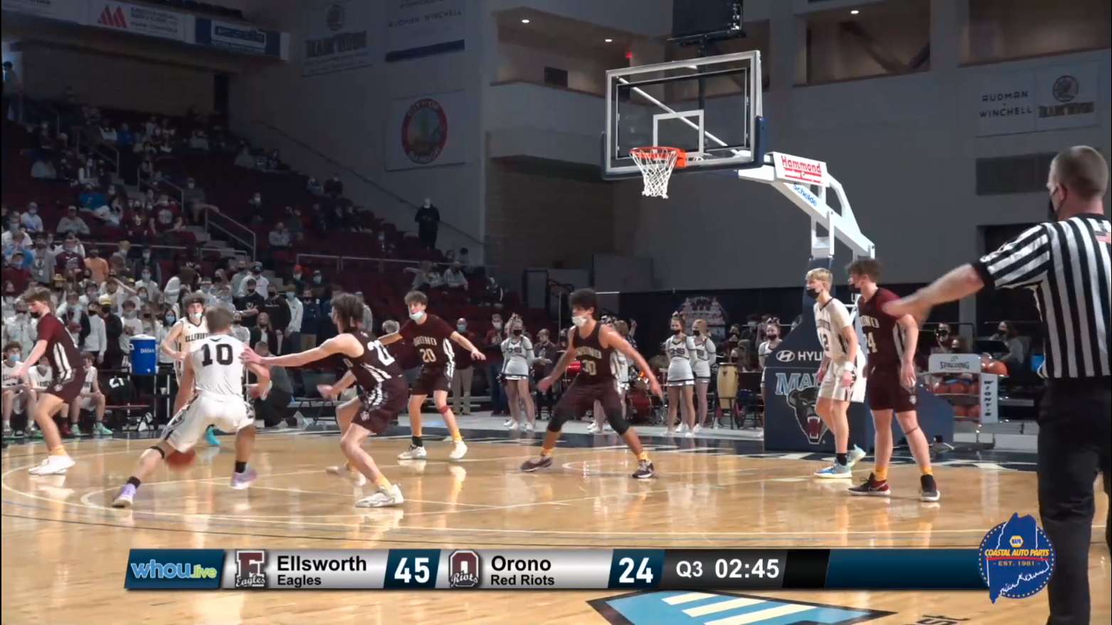 Bangor Orono vs Ellsworth Boys B North Final 2-26-22