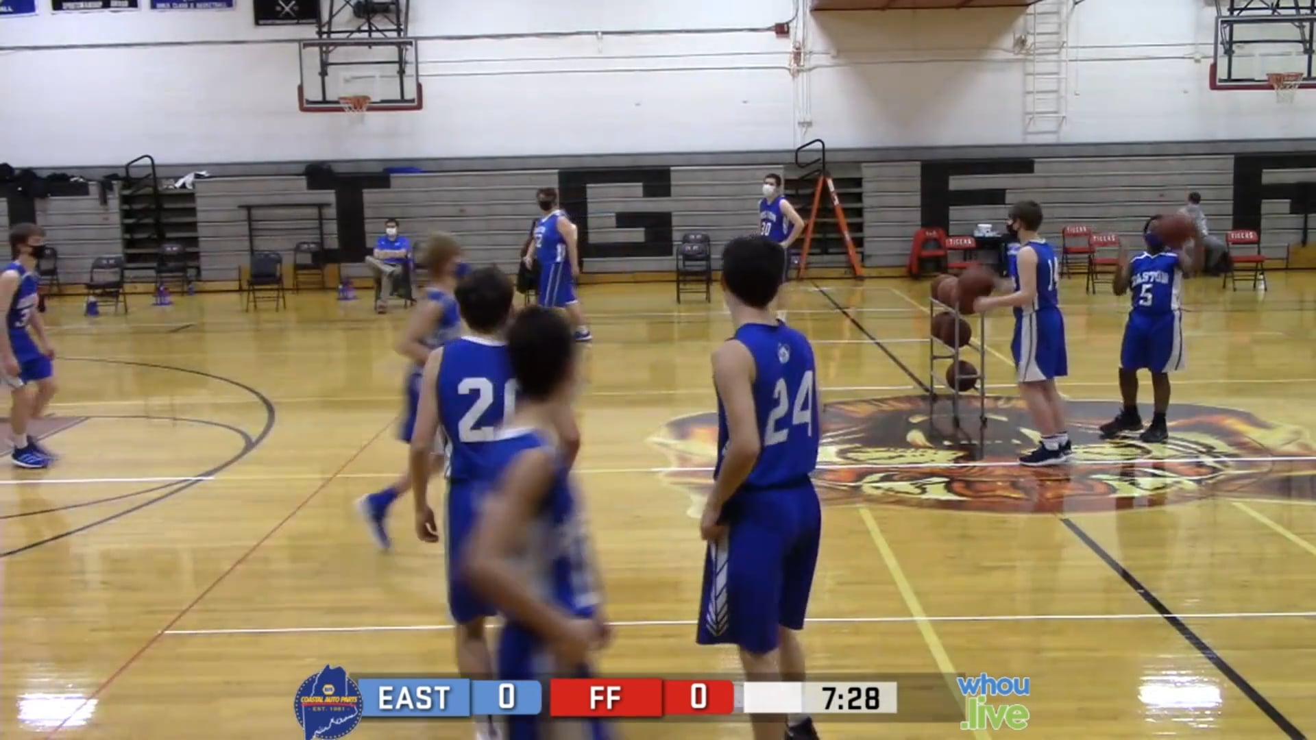 Easton at Ft Fairfield Boys JV Basketball 1/11/21