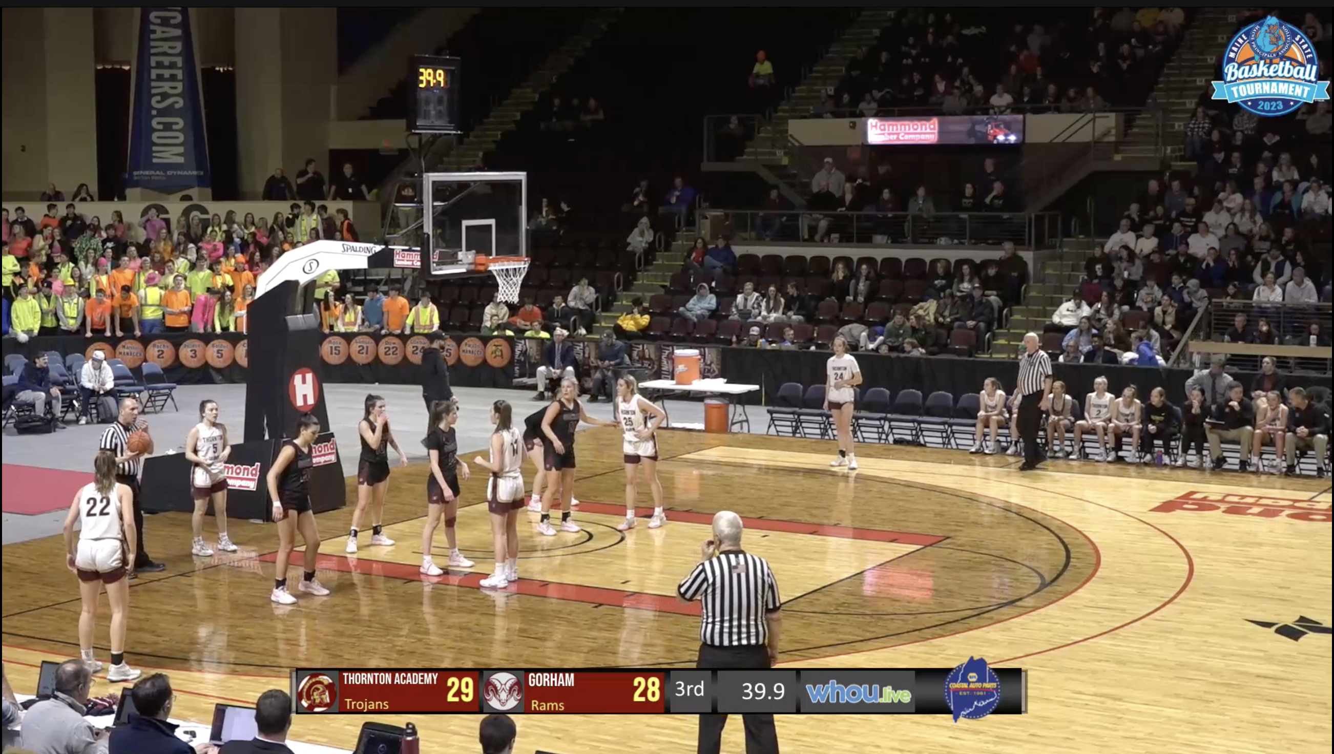 #3 Gorham #1 Thornton Academy Girls Class AA Final South 2-25-23