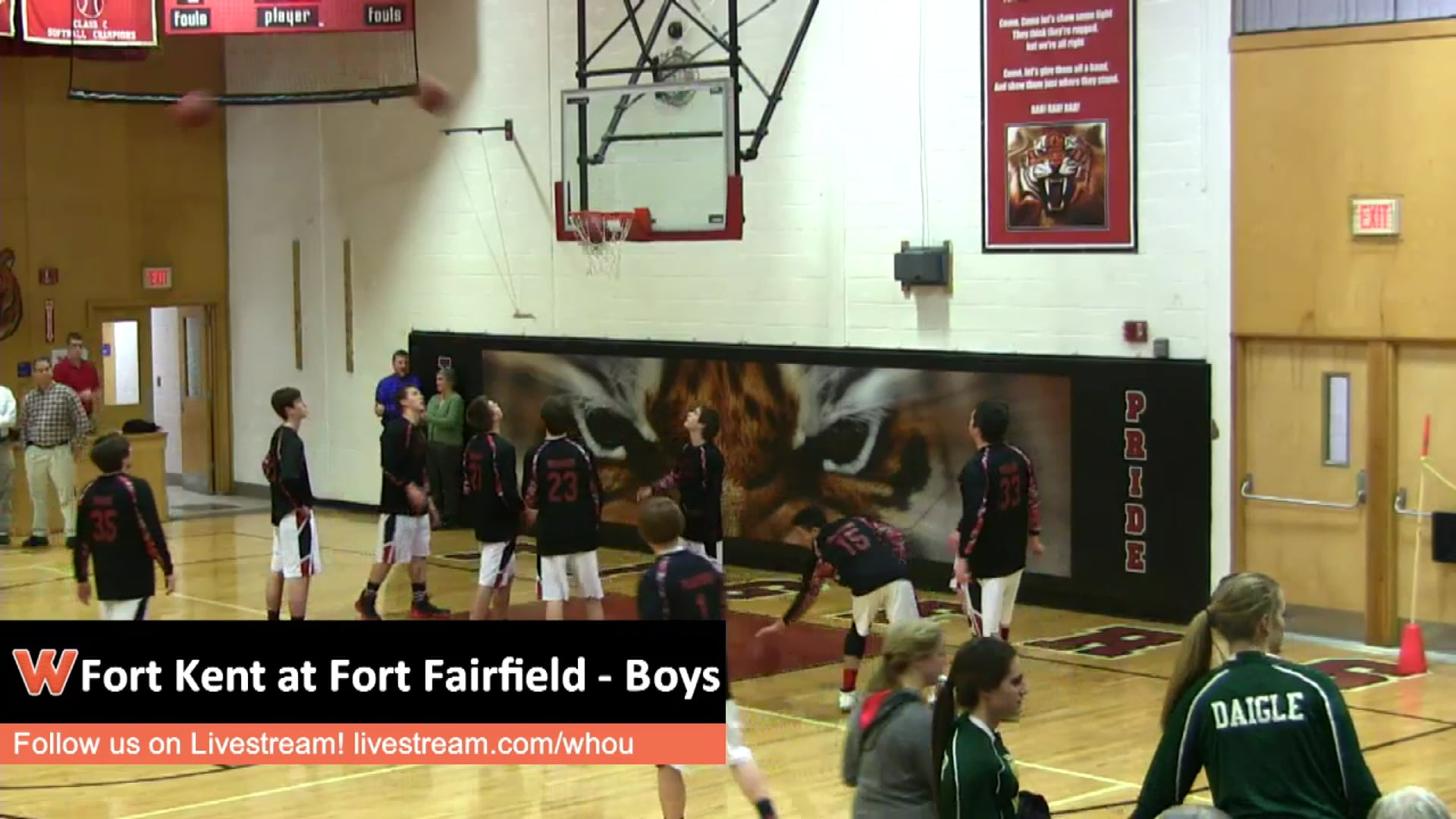 Fort Kent at Fort Fairfield - Boys 1-6-16