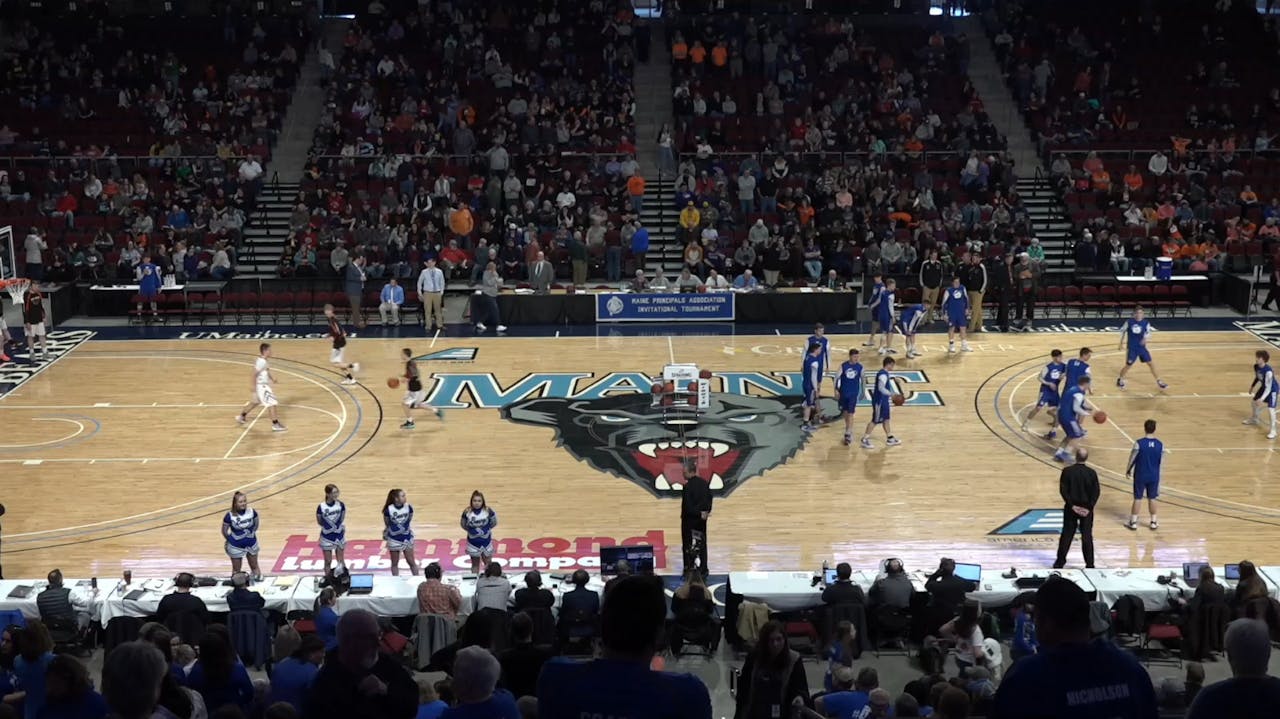 38 Class D North Boys Final Machias vs. Easton 2/22/20 Bangor