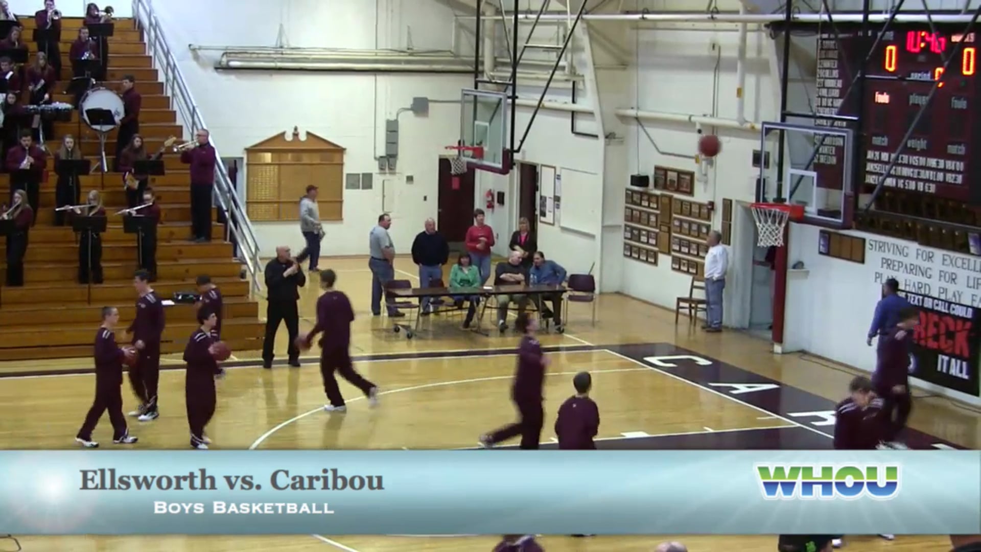 Ellsworth vs Caribou Boys 1/25/14