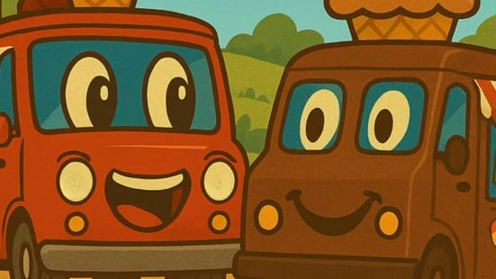 Scoopy McZoom and Rocky Roadster's Big Race